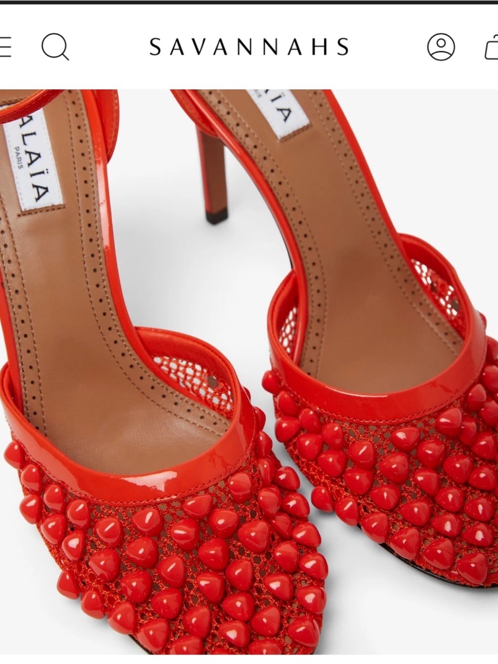 Alaïa
Studded mesh and leather pumps size 41 NWT - Picture 2 of 16
